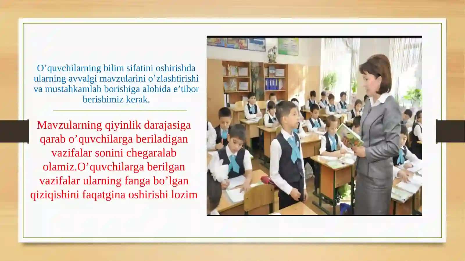 O’quvchilarning Bilim Sifatini Oshirish 4