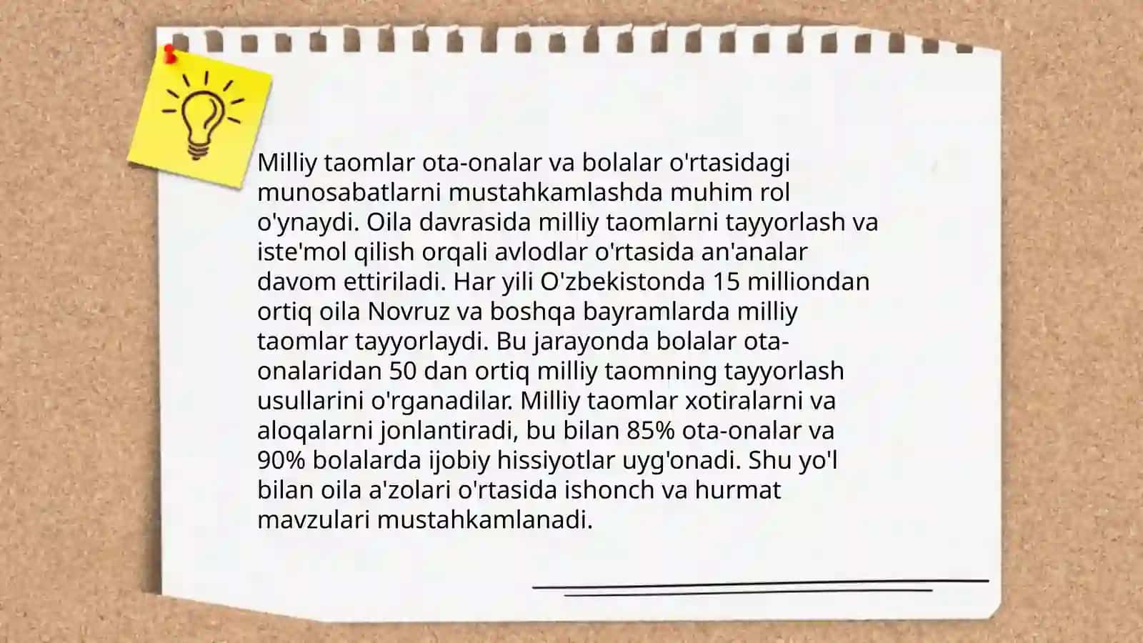 Xalq pedagogikasida milliy taomlar 4