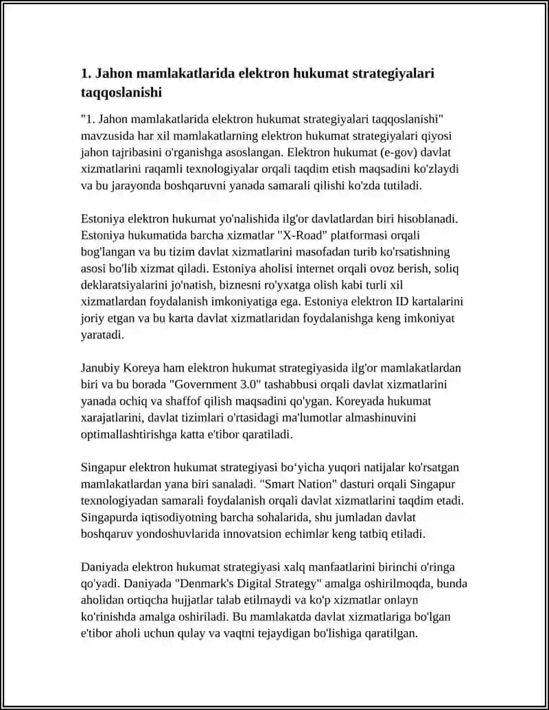ELEKTRON HUKUMATNI JORIY ETISHNING JAHON TAJRIBASI 4
