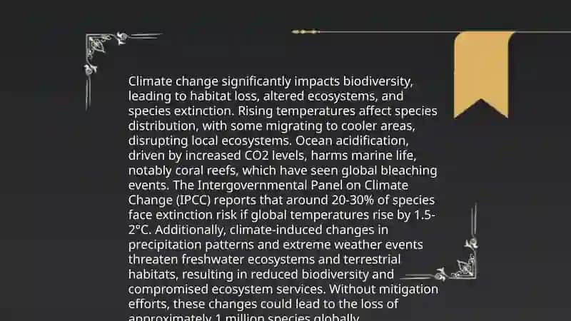Global climate change 4