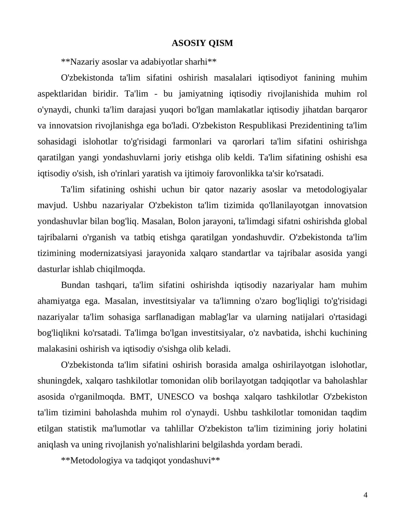 Ta'lim sifatini oshirish uchun iqtisodiy strategiyalar 4
