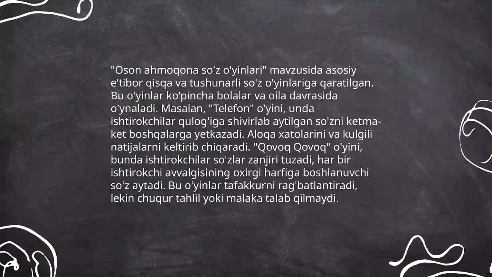 Tez aytishlarni soddadan murakkabga qarab tasniflang 4