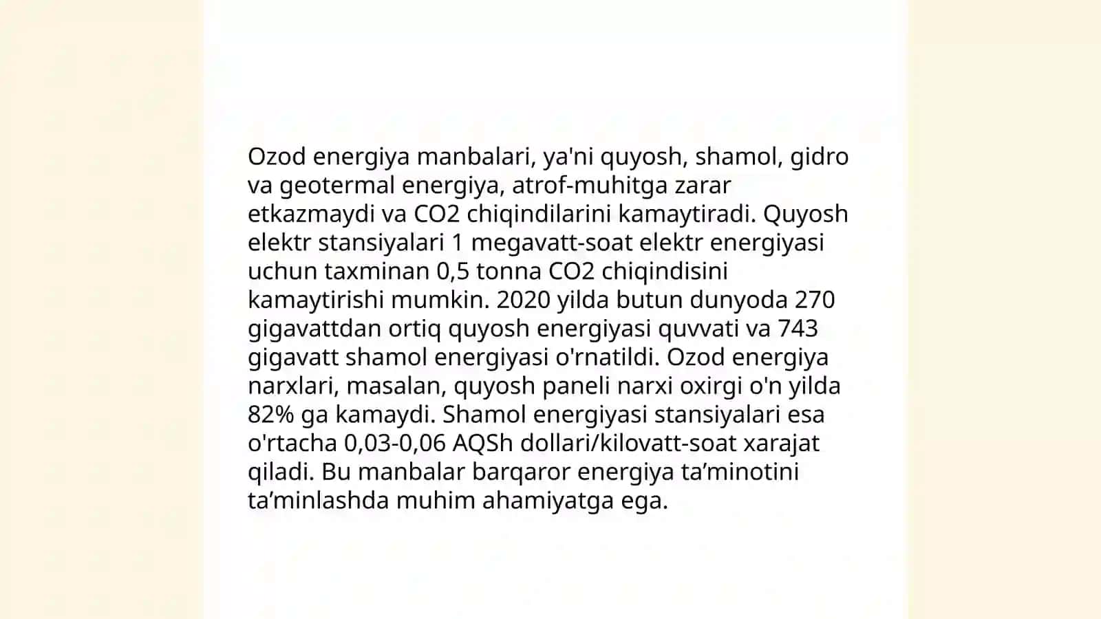 Ozod energiya manbalari 4