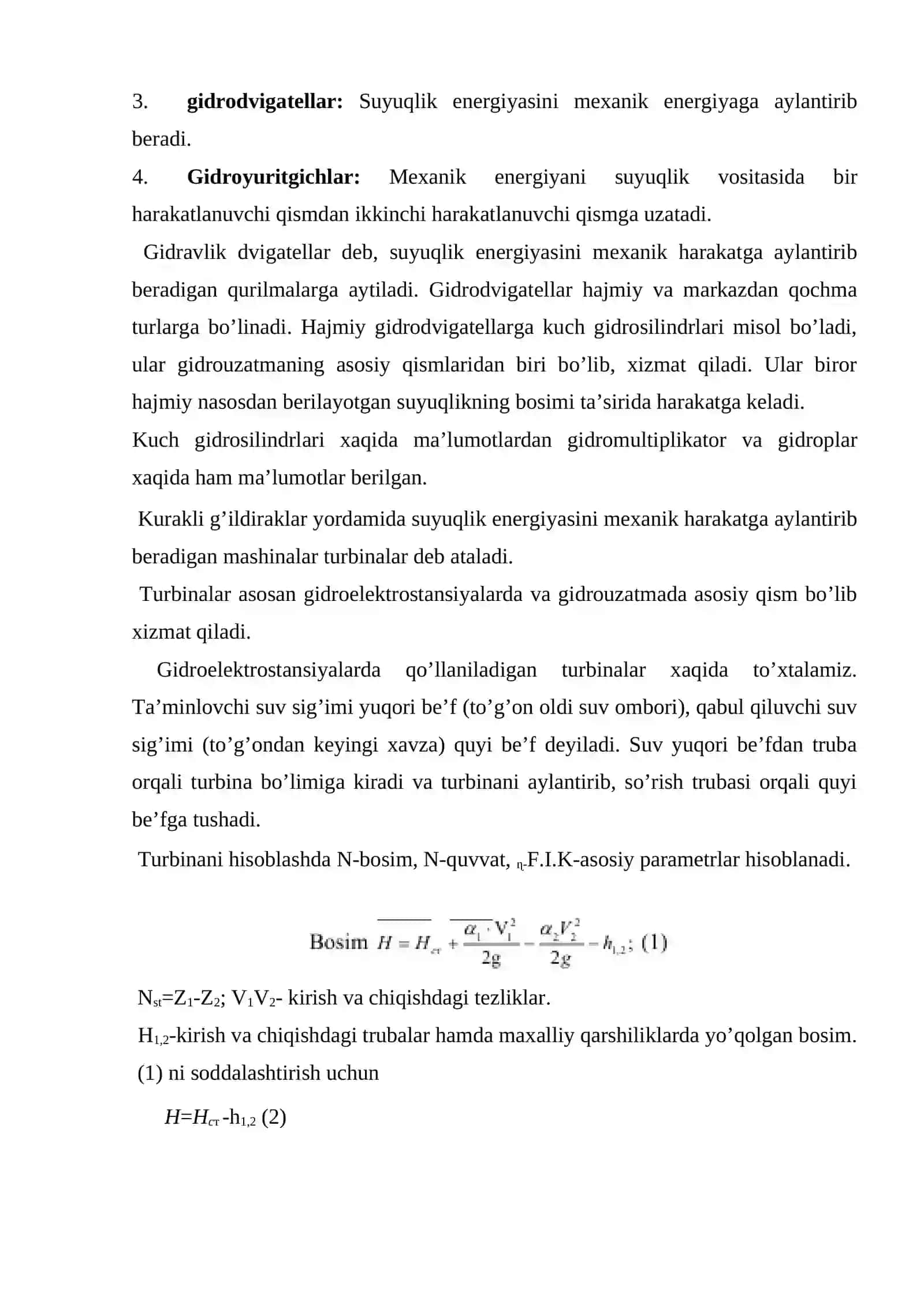 GIDRAVLIK VA PNEVMATIK TIZIMLARNI TANLASH TEXNOLOGIYASI 4