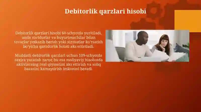 Soliqlar hisobi.Turli debitor va kreditorlar bilan hisob kitoblar hisobi 4