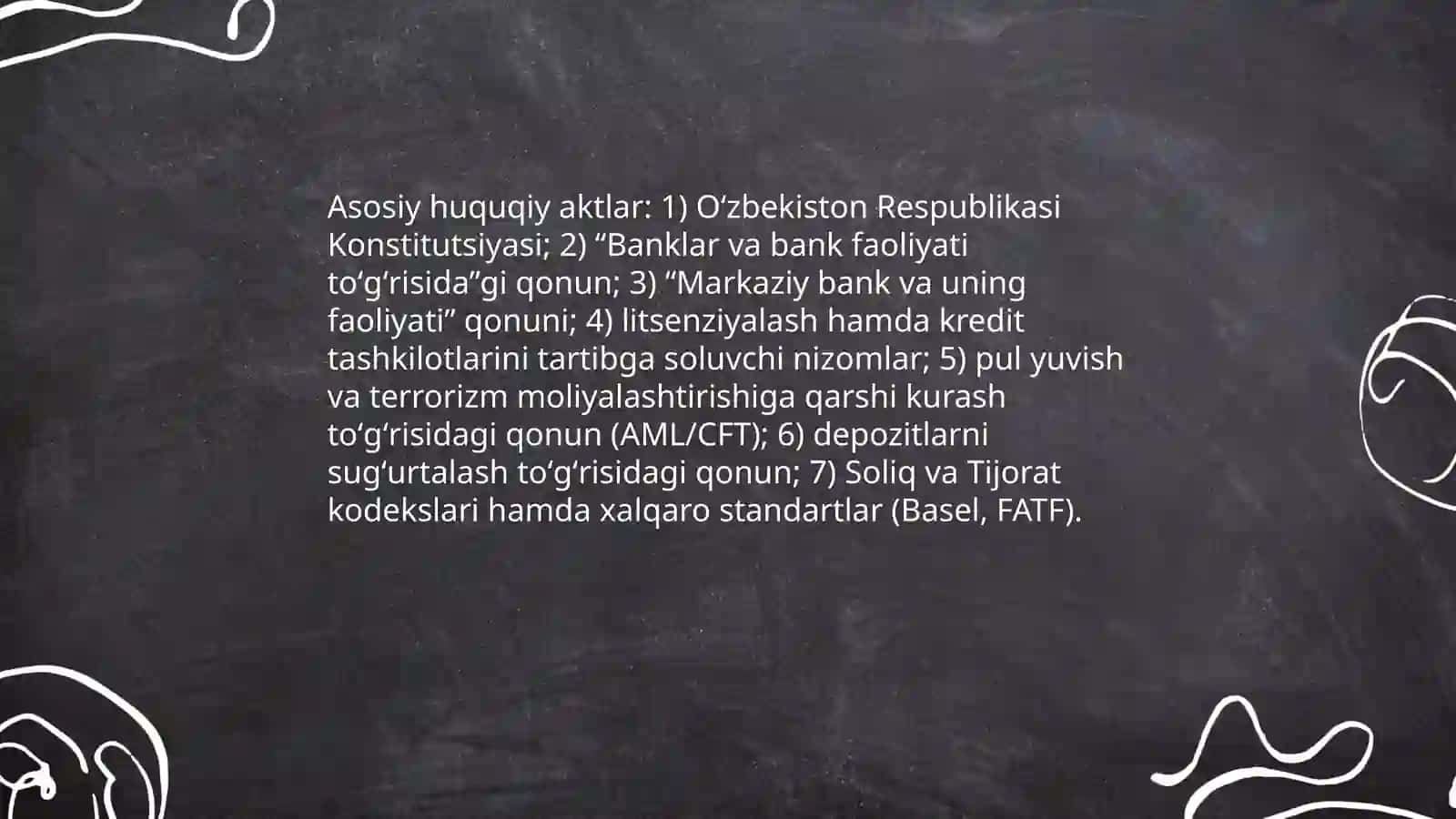 O'zbekiston Respublikasi hududida bank tizimini tashkil etish 4
