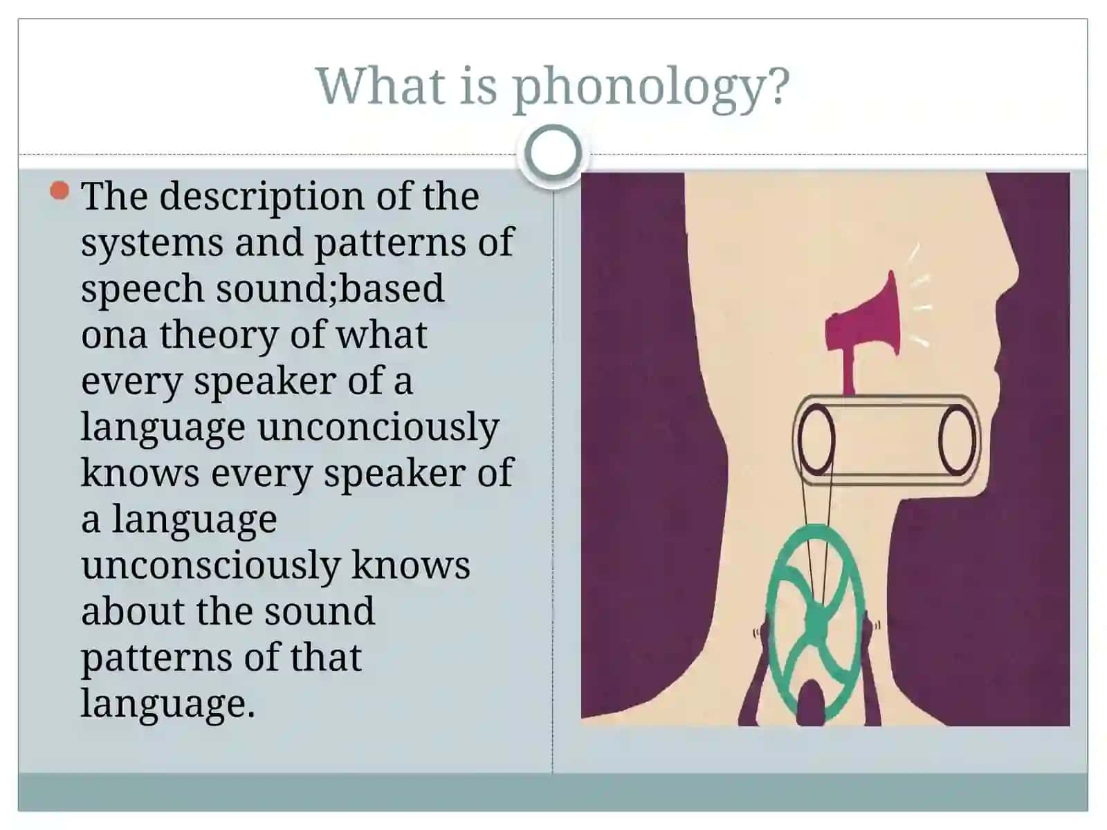 Phonetics and Phonology 4