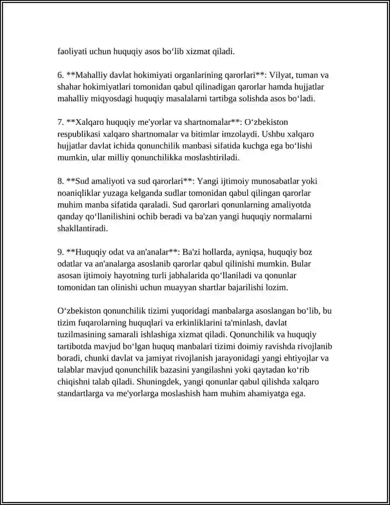 Qonunchilik va huquqiy tartibot 4