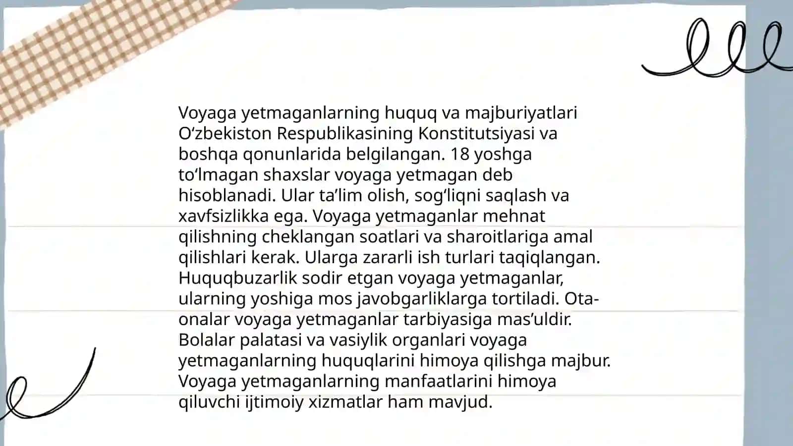 Oila bolalar va yoshlarga oid konsitutsiyaviy huquqiy asoslar 4