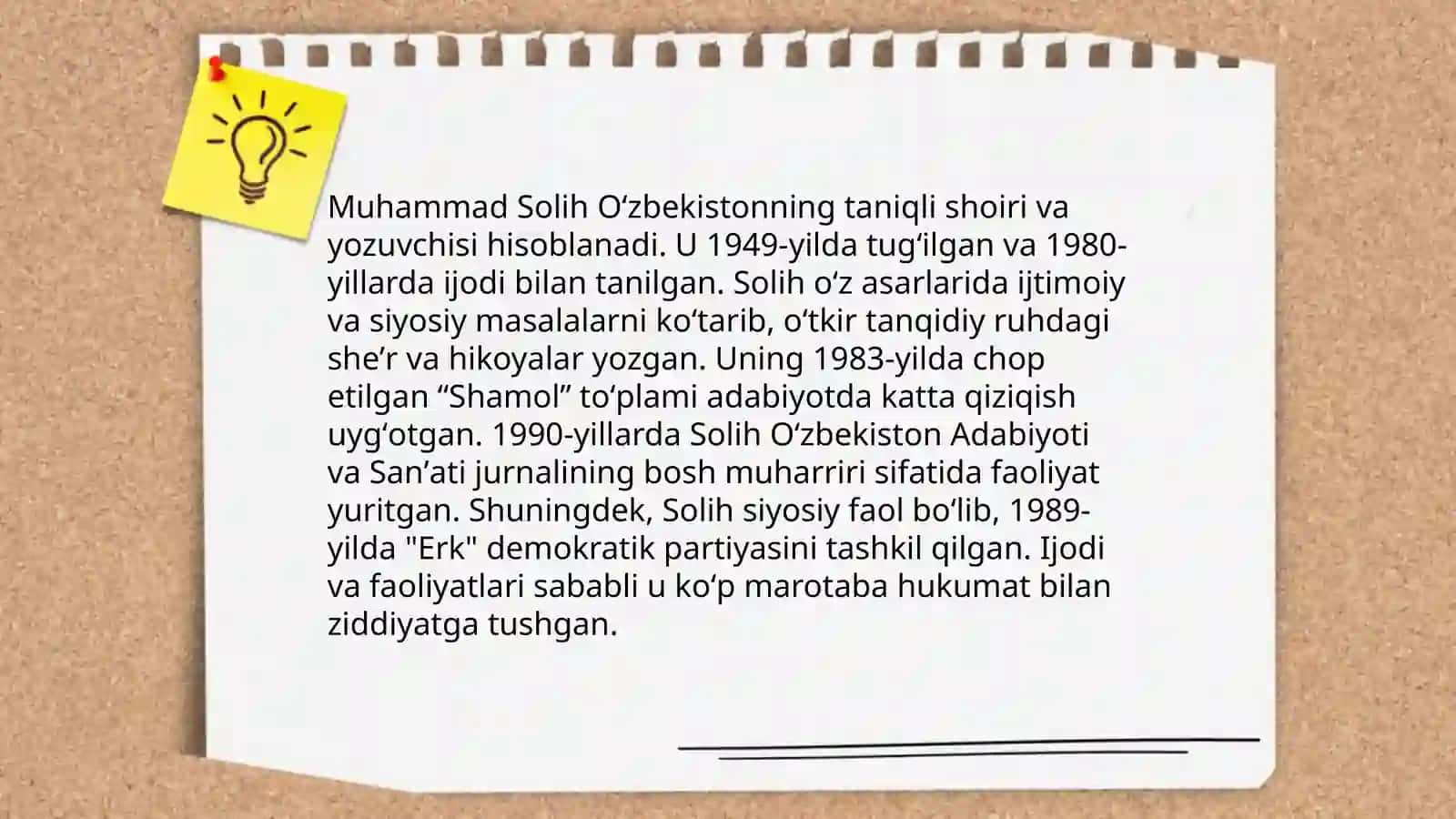 Muhammad Solih hayoti va ijodi 4