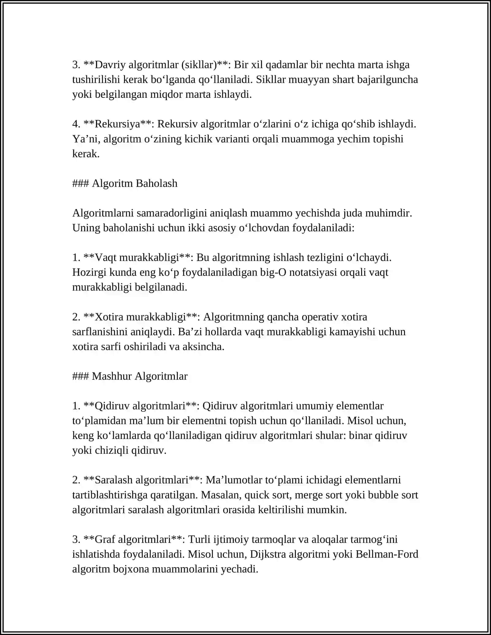 ALGORITMLASH VA DASTURLASH ASOSLARI 4