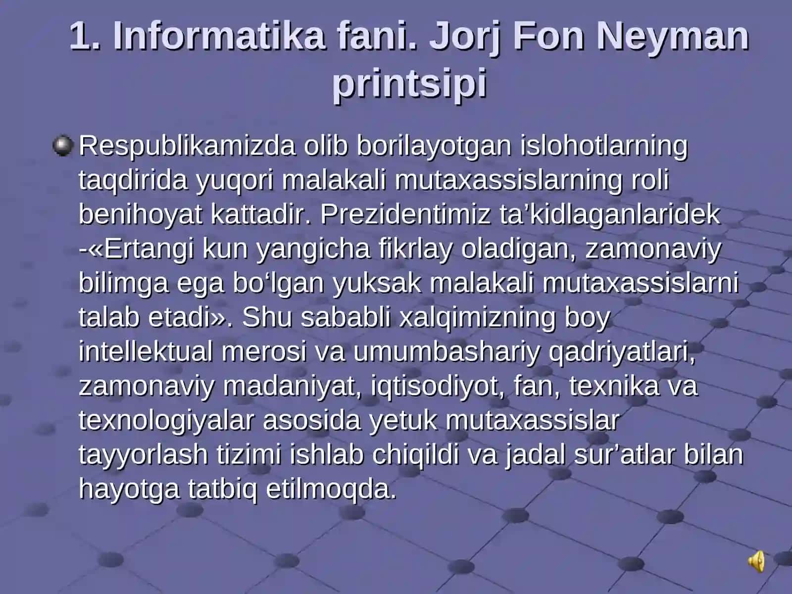 Informatika va ahborot tehnalogiy 4