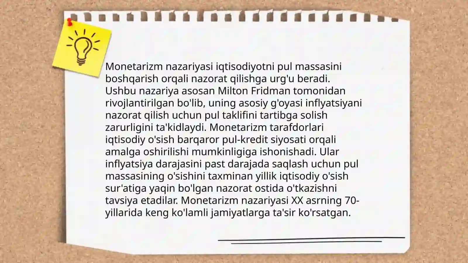 Pul nazariyasi turli yondashuvlari 4