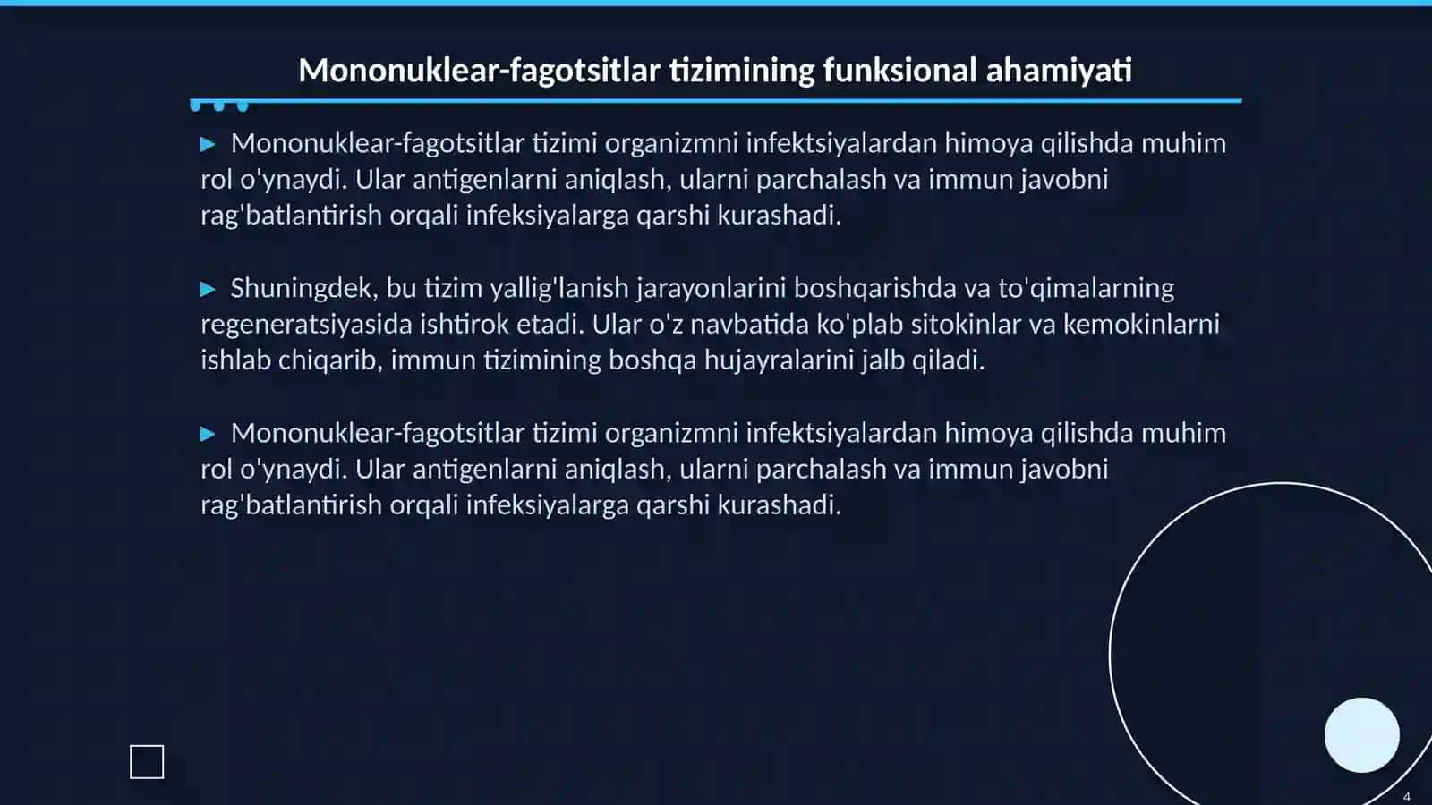 Mononuklear-fagotsitlar tizimi 4