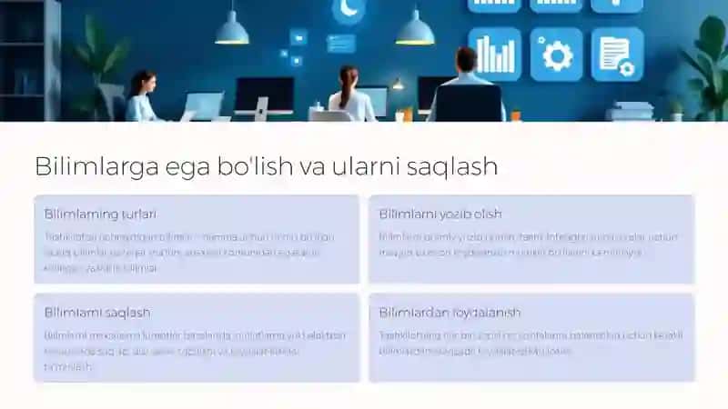 Bilimlarga Egalik va Uning Ahamiyati 4