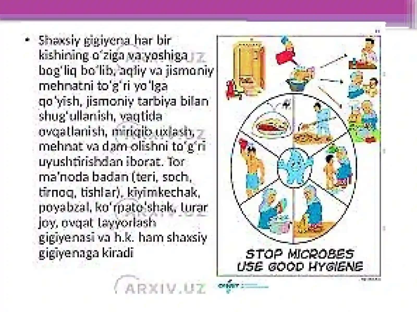 Gigiyena’mavzusida 4