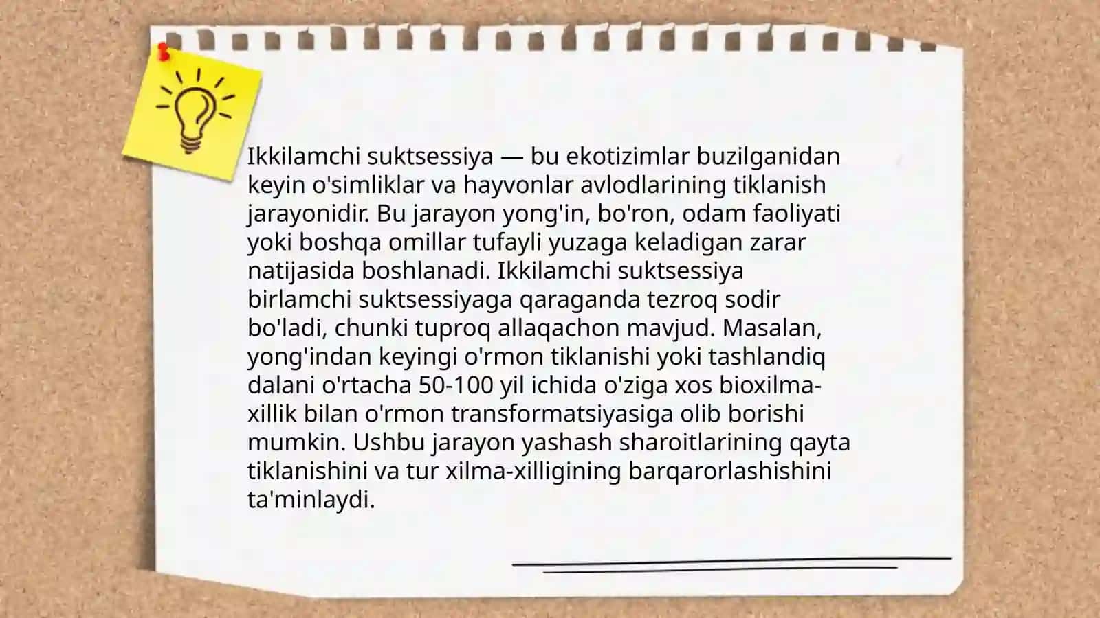 Ekotizimlarning birlamchi suktsessiyasi 4