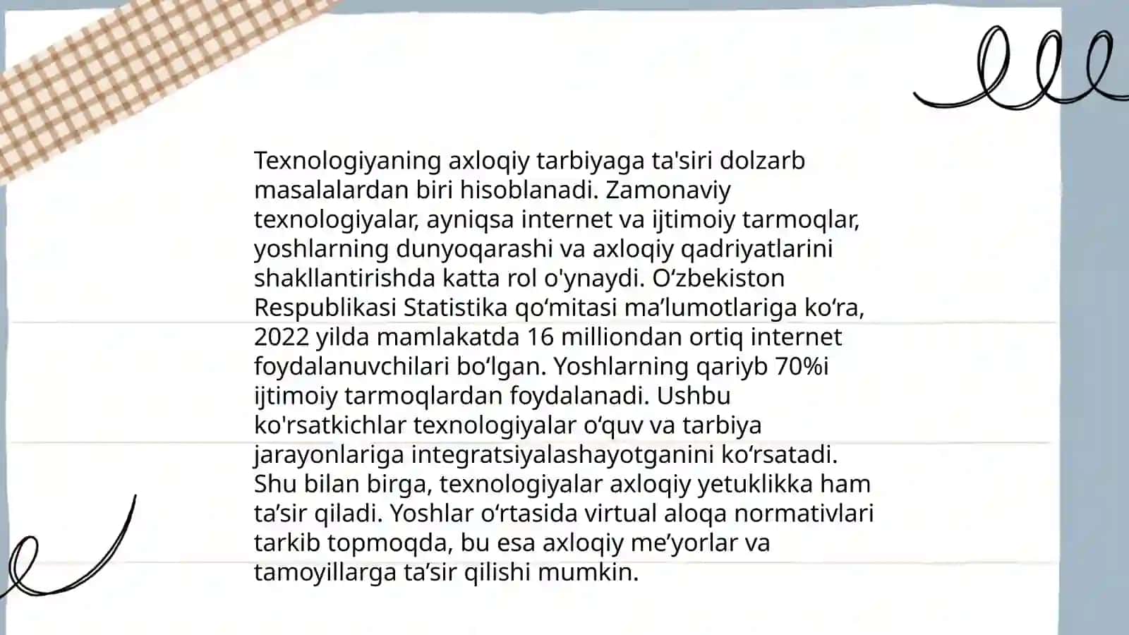Zamonaviy axloqiy tarbiyaning yutuqlari va kamchiliklari 4