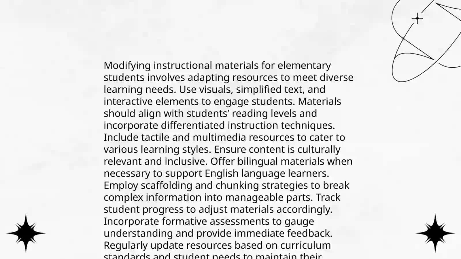 Modifying Educational Materials for Different Age Groups 4