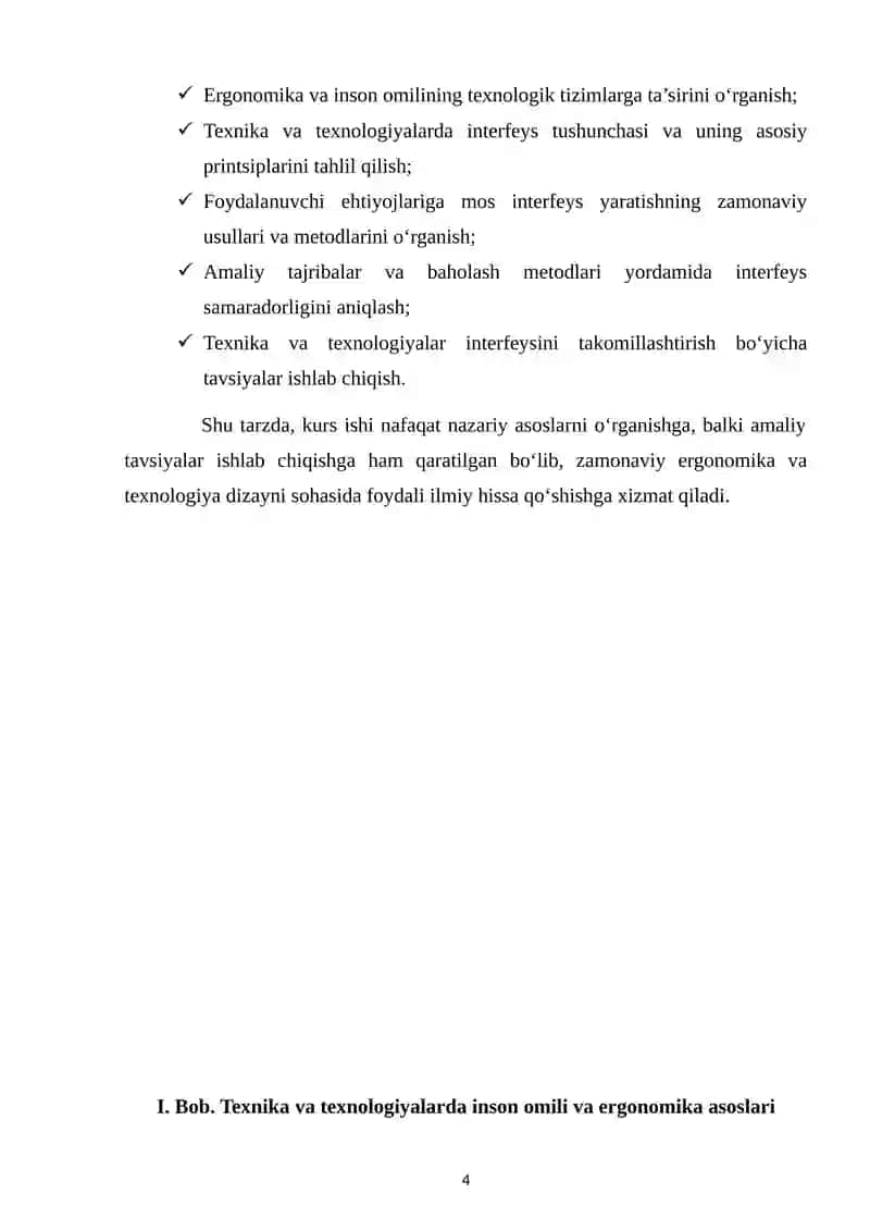 Texnika va texnologiyalarning interfeysini inson ehtiyojlariga moslashtirish usullari 4