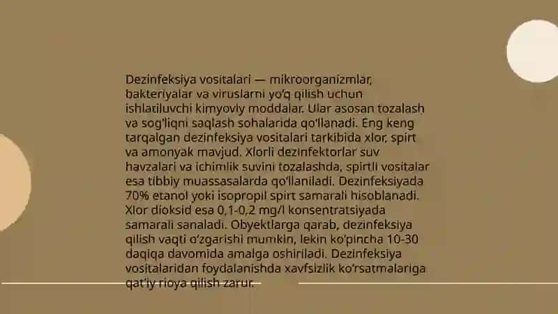 Tibbiy shifoxonada inshoatlarni tozalash turlari 4