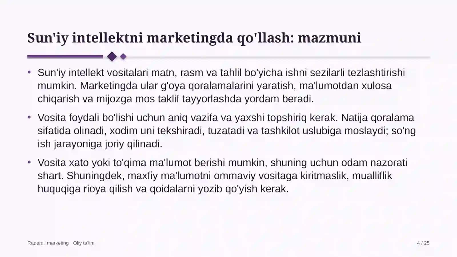 sanoat qurilishida sun'iy intellekt vositalarini marketingda qo'llash 5127 4