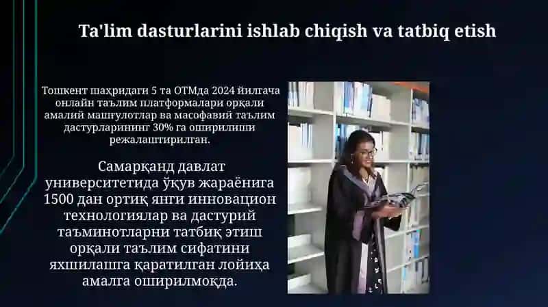 O'quv jarayonini boshqarish va monitoringi 4