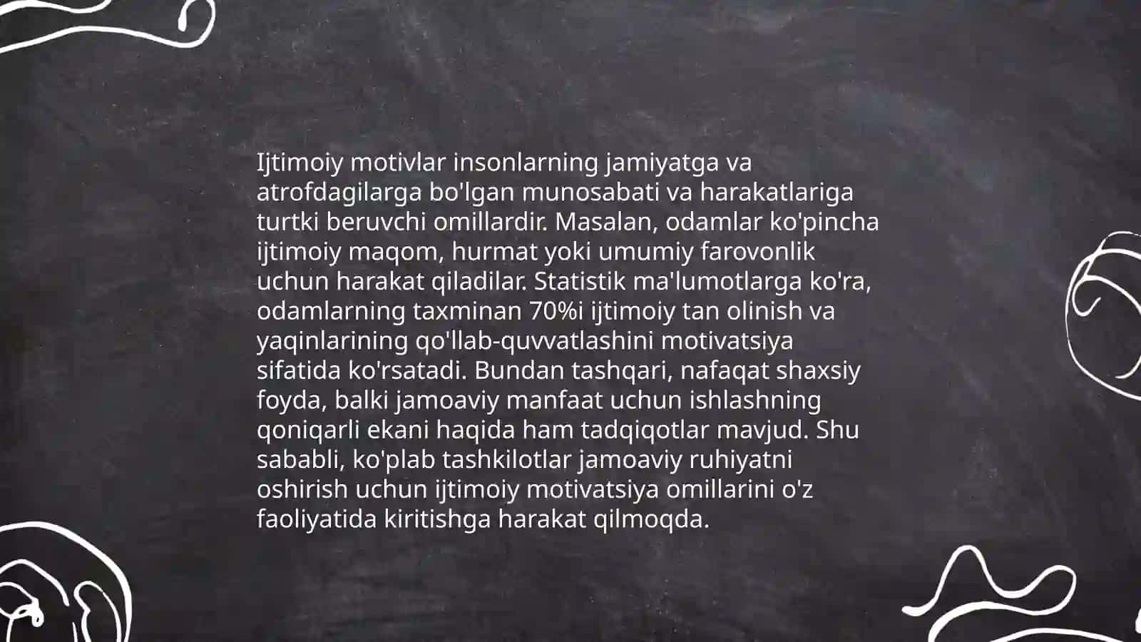 Xorij psixologiyasida motiv va motivatsiya muamosi 4