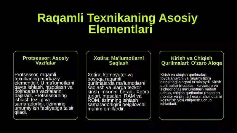 Raqamli Texnika Tarixi 4