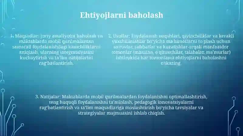 Maktablarda Uyali Aloqa Vositalaridantartibli Va Samarali Foydalanish Mexanizmini Makomillashtirish 4