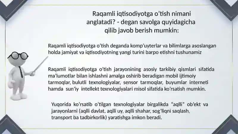RAQAMLI IQTISODIYOT VA UNING ASOSIY TARKIBIY QISMLARI 4