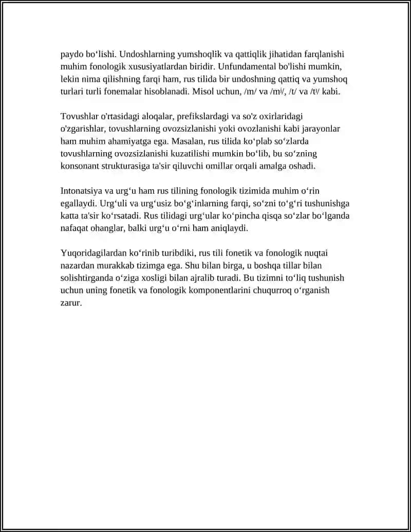 Rus Tilshunosligi 4