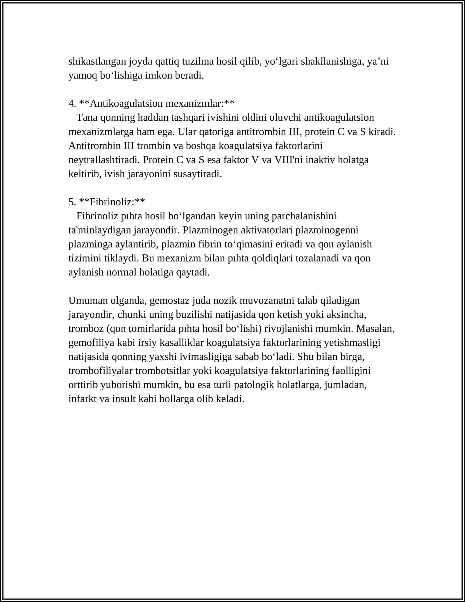 GEMOSTAZ 4