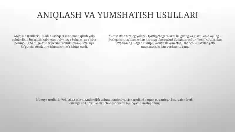 Shaxsni Axborotli-Psixologik Manipulatsiyadan Himoya Qilish Usullari 4
