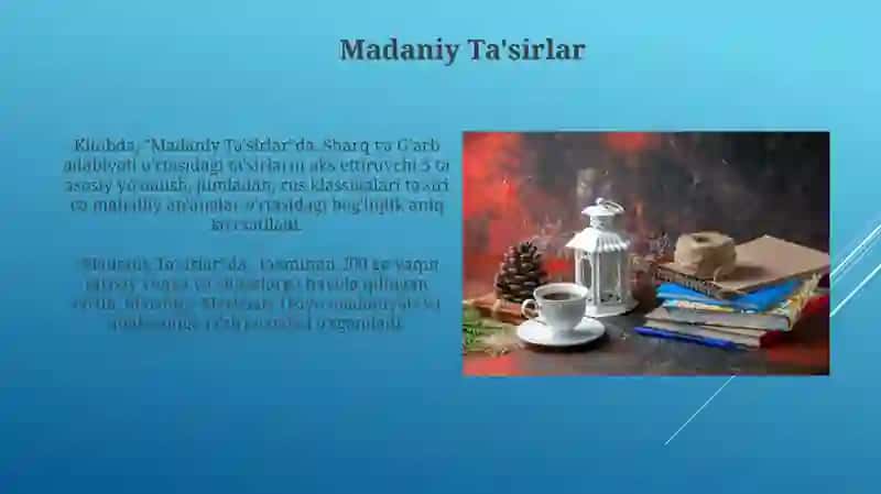 Nazar Eshonqul va jahon adabiyoti namunalari solishtirish 4
