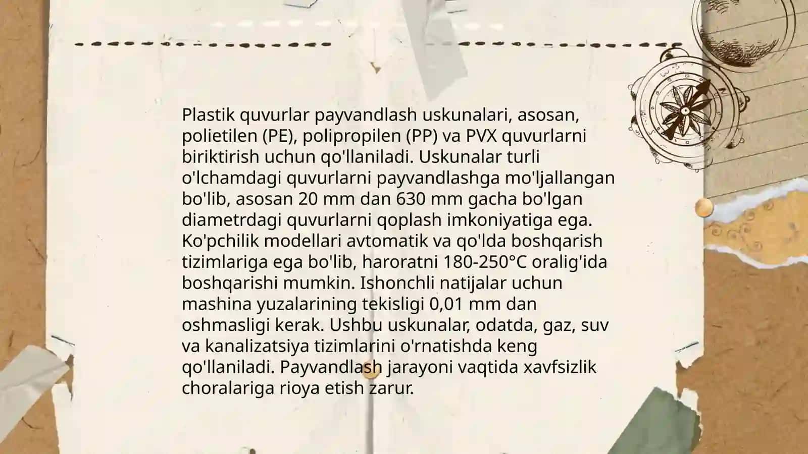 Plastik quvurlarni payvandlash 4