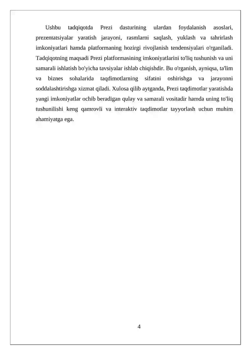 Prezi dasturi 4