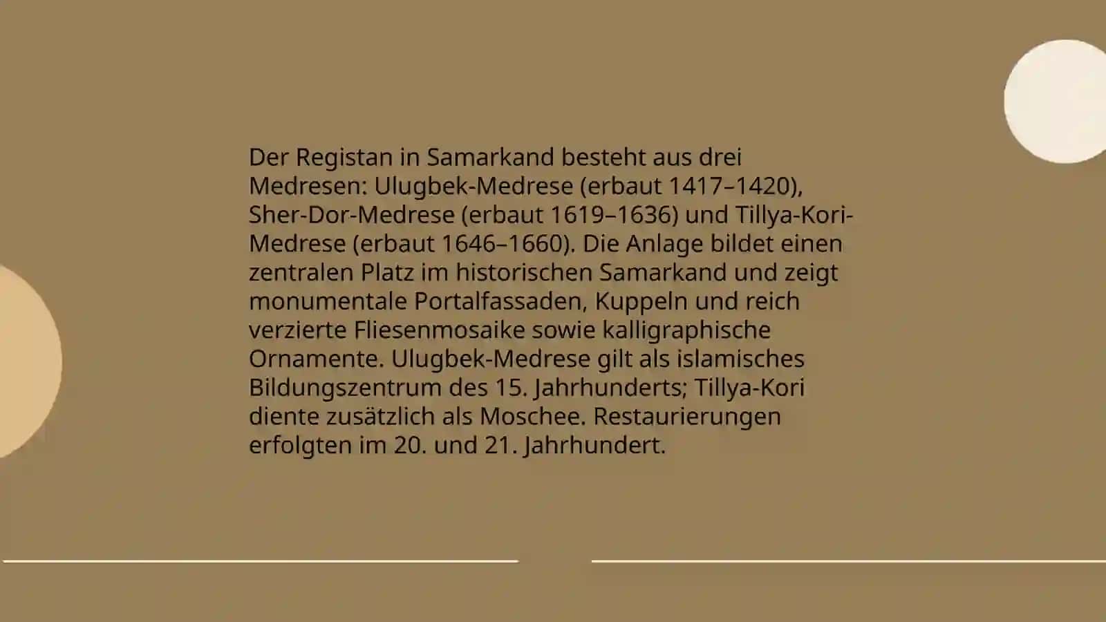 Geschichte von Samarkand 4