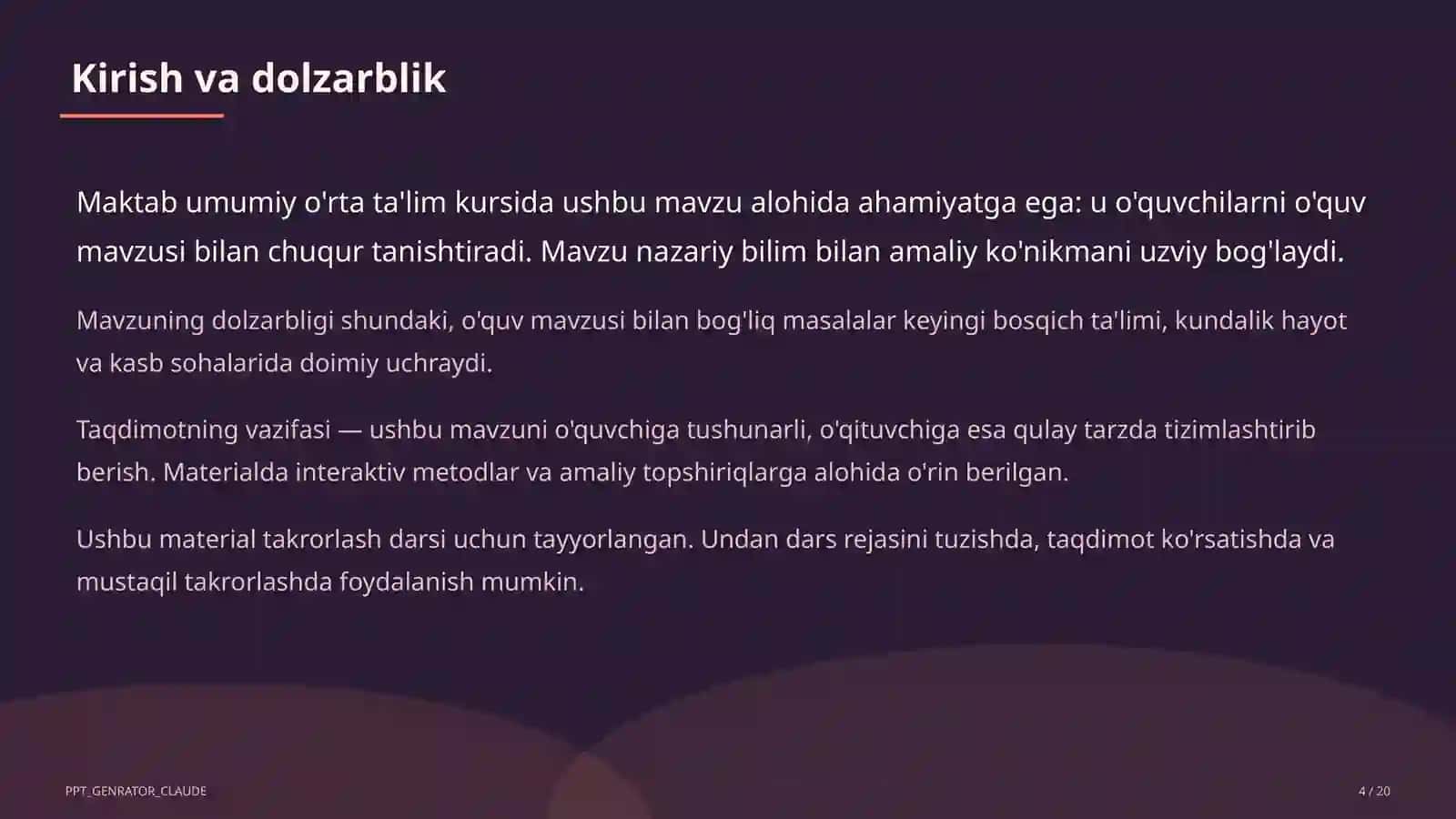 Yuqori sinflarda sun'iy intellekt darslari: nimani va qanday o'qitamiz? 4