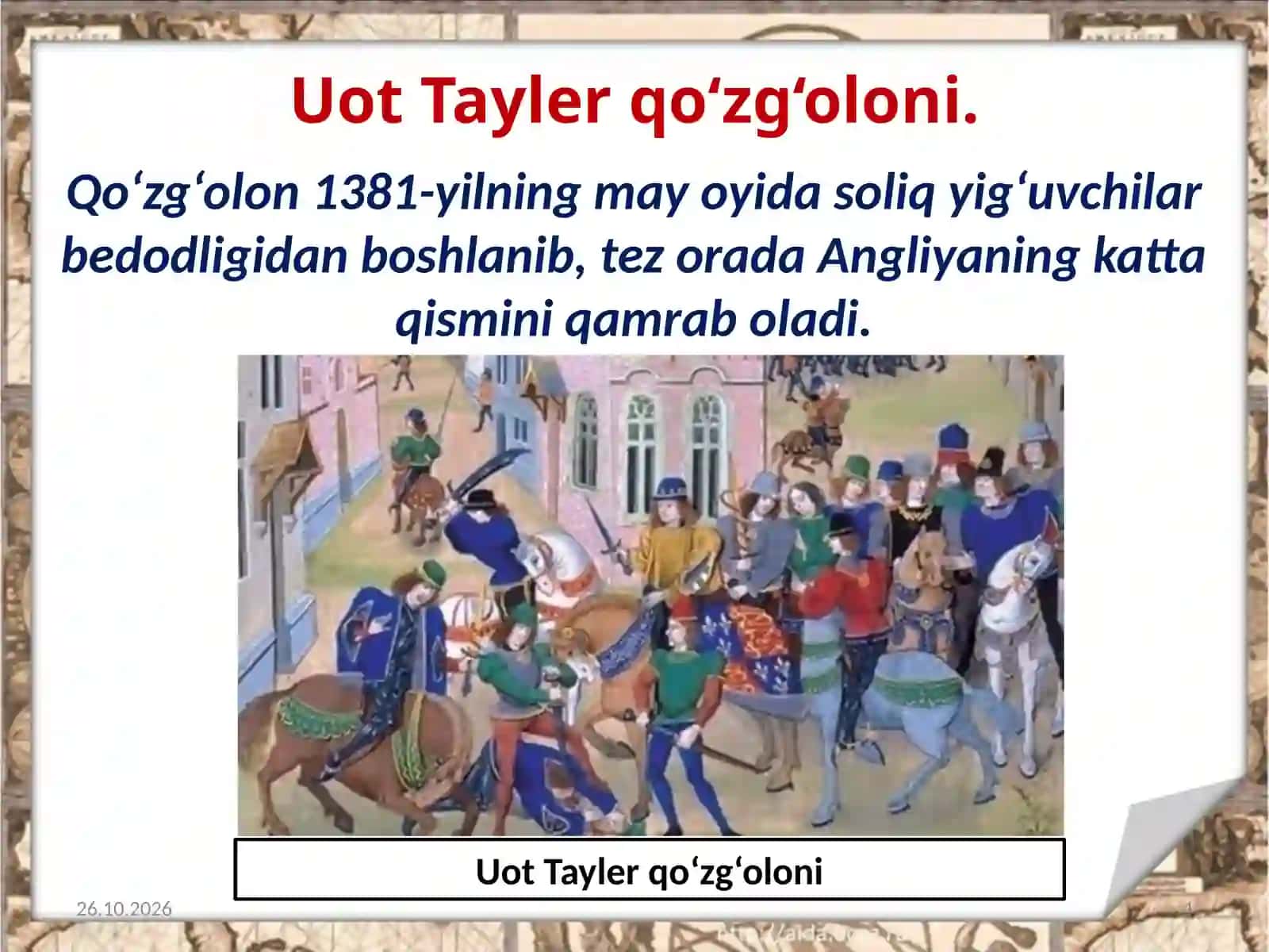 Angliya o‘rta asr oxiri va Yuzyillik urushlari davrida 4