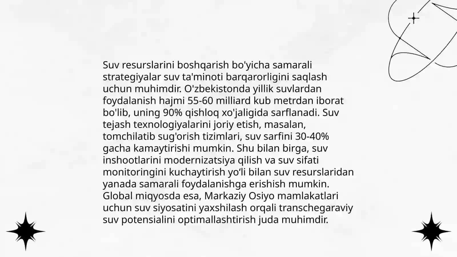 Ekologik xavfsizlikni taminlashni asosiy yonalishlari 4