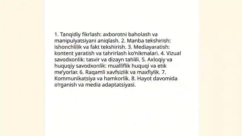 Mediasavodxanlik 4