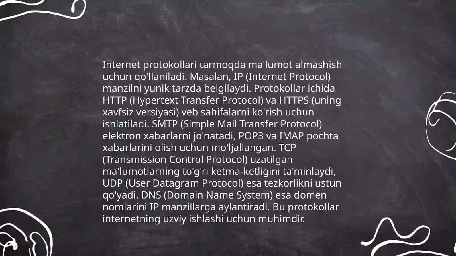 Internetda ishlash 4