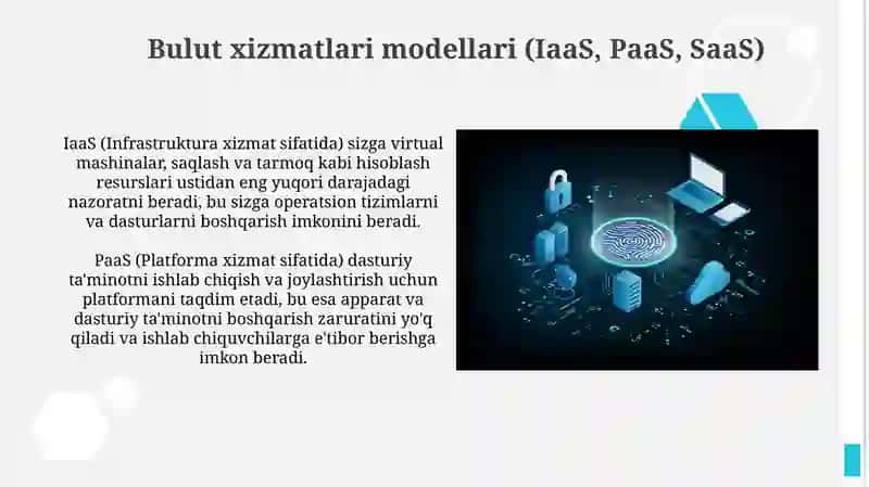 Bulut texnologiyalari: Asosiy tushunchalar va modellari 4