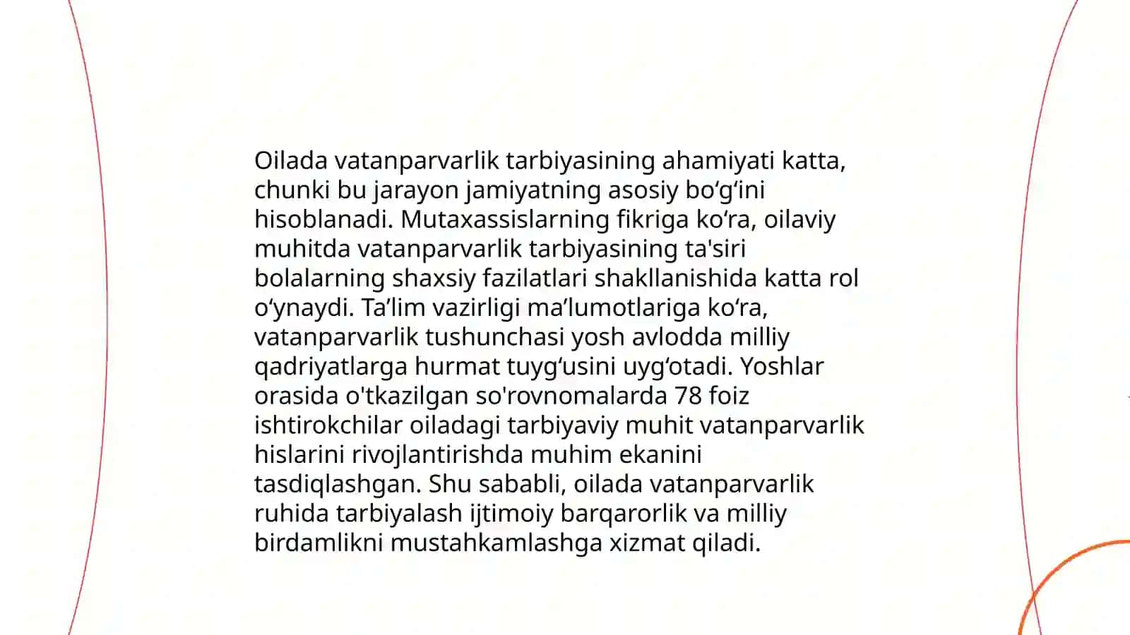 Oilada bolalarni vatanparvarlik ruhida tarbiyalashning shakl,metod va vositalari by Qayumova Marg‘uba 4
