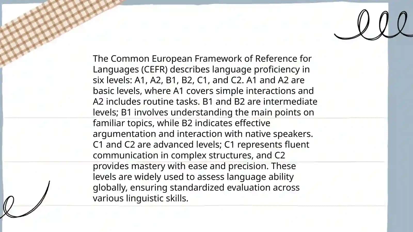 Introduction to CEFR 4