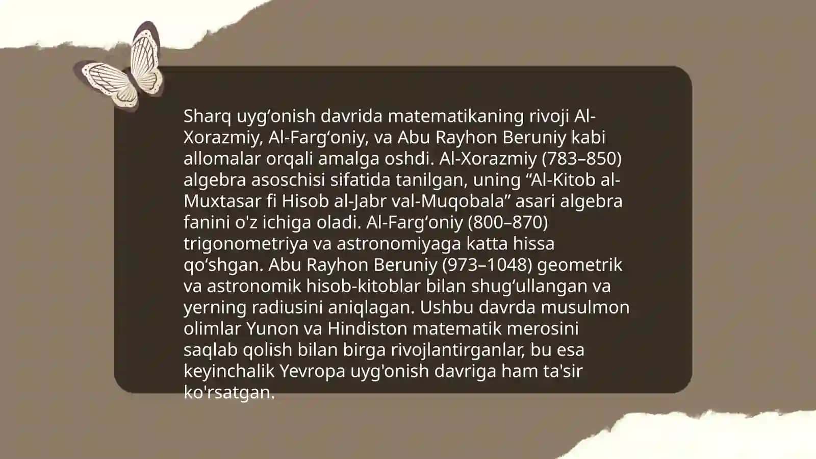 Sharq uygʻonish davrida ilm-fan va pedagogik fikrlar 4