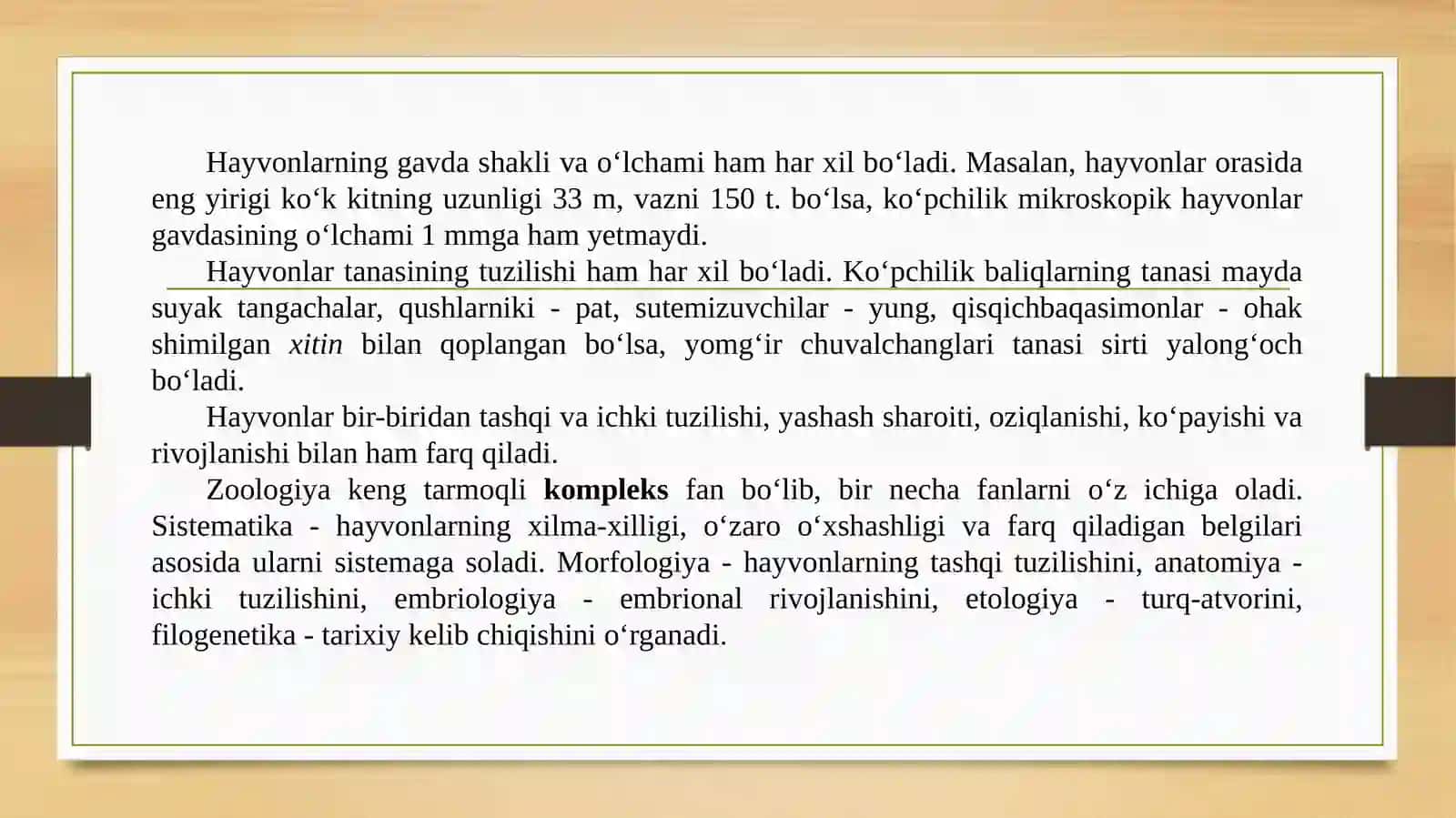 Zoologiyafanigakirish-zoologiyafaningobyektlari,predmeti,maqsadi,vazifasivarivojlanishtarixi 4
