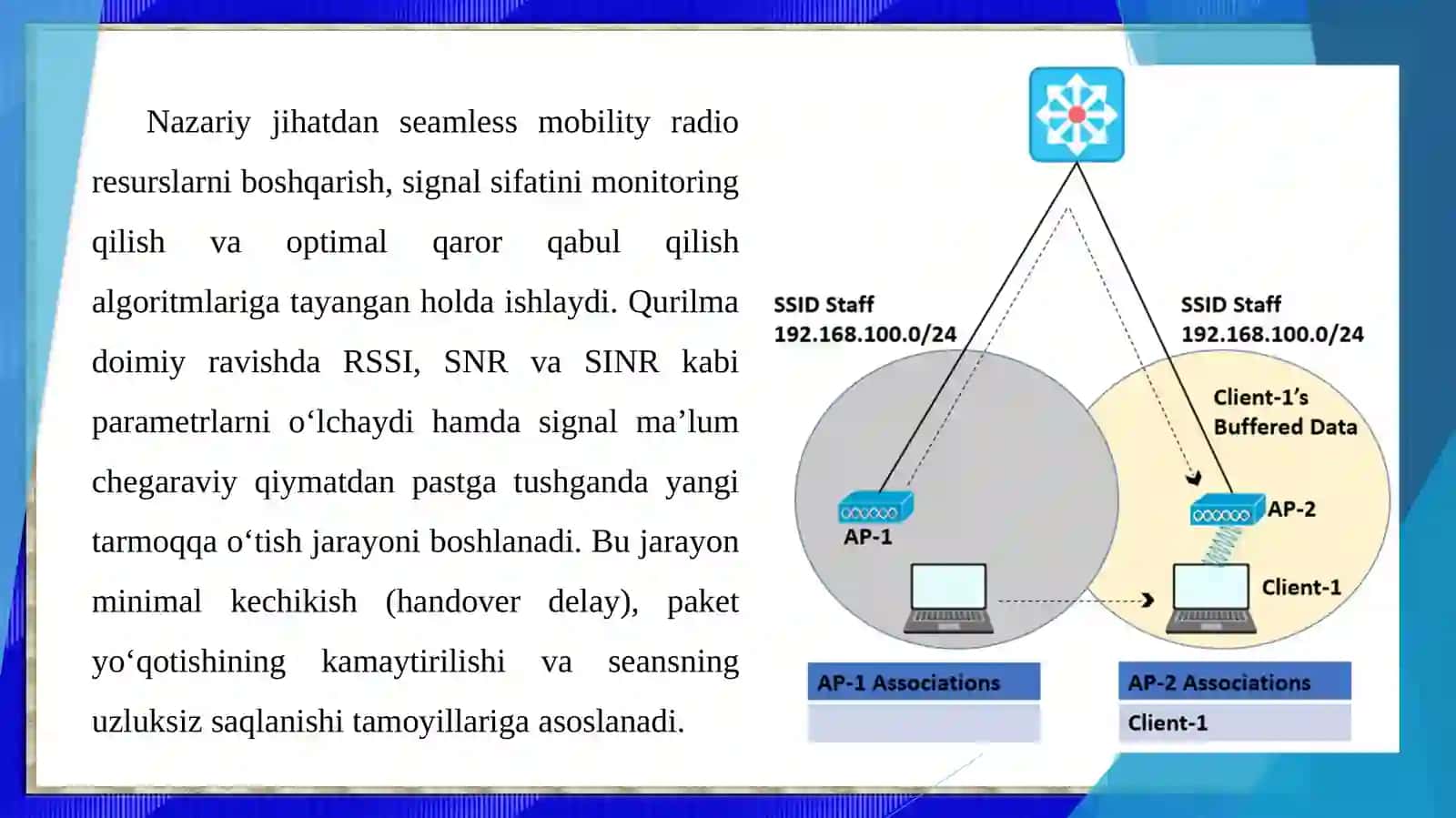 Seamless mobility konsepsiyasi 4