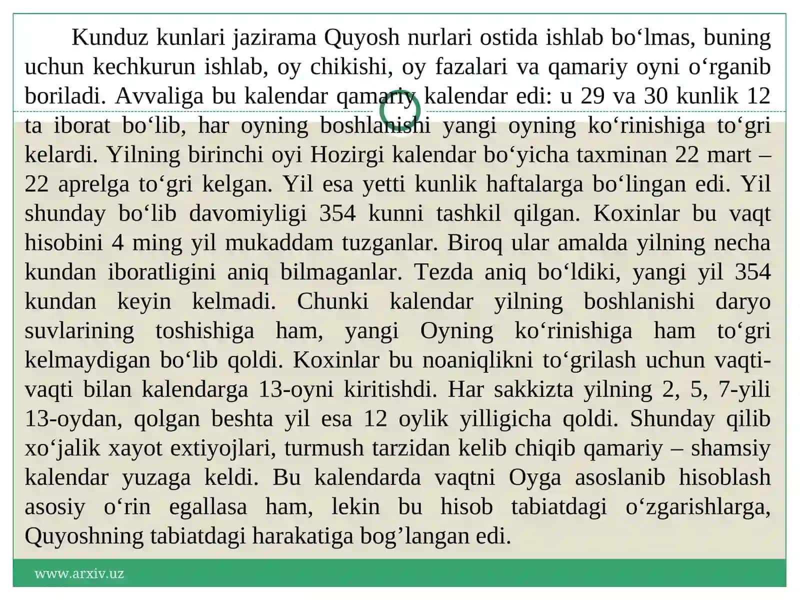 Bobil kalendari 4